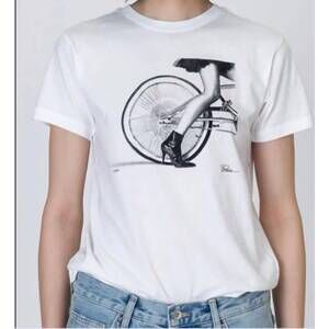NEW CPRESS STUDIO coast mushie tee in white